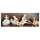 AAT182- Vintage Wallendoef Germany Ballet Figurines