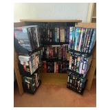 AAT193- Storage Media Cabinet With Assorted DVDs