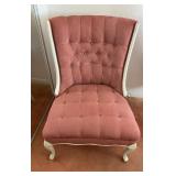 AAT212- Vintage Tufted Armless Accent Chair