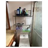 AAT291- Metal Frame Over The Toilet Shelving