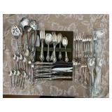 AAT299- Vintage Cutlery Set “Eloquence” Sterling 1953 By Lunt Silver