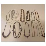 MMF011 Various Costume Jewelry Necklaces 