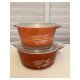 MMF026 Vintage Pyrex Casserole Dishes