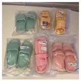 MMF037 Six Pairs Of Comfy Slides New