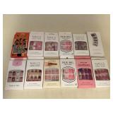 MMF049 Twelve Sets Of Press On Nails New