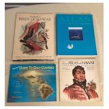 MMF099 Bird’s Of Hawaii, Guide To Golf Courses In Hawaii & Two Atlas Of Hawaii Books