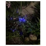 MMF107 Two “Fireworks” Solar Lights New