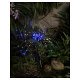 MMF109 Two “Fireworks” Solar Lights New 