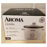 MMF147 Aroma 4 Cups Cooked Rice & Grain Cooker New