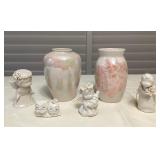 MMF154 Dorothy Okumoto Porcelain Vases, Ornaments & Figurine