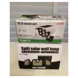 MMF161 Two Solar Security Sensor Lights New