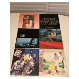 MMF167 Six Vintage Vinyl Records 