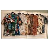 MMF176 Hawaiian Patchwork, Reyn Spooner, Rix & Other Men’s Aloha Shirts