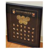 AAA008 - 1988 Seoul Olympic Games Mascot And Sports Pin Set