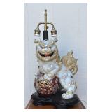 CIP102 - Vintage Japanese Dragon Lamp 