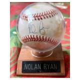 CIP132 - Nolan Ryan Signed Baseball 