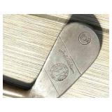 CIP144 - Antique Golf 5 Iron "Jock Hutchinson" Mashie, made by The Spalding Co., w/ COA, c1925 