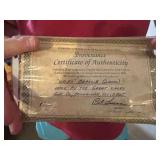 CIP148 - Antique Golf Driver 2 Wood "Whales Brassie" 