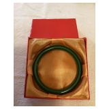 CCS002 Dark Green Jade Bangle Bracelet New