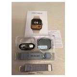 CCS014 Silver Toned Smart Watch New