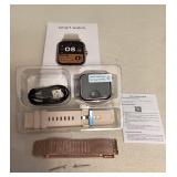 CCS015 Gold Toned Smart Watch New