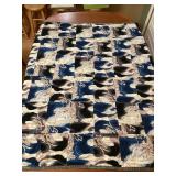 CCS042 Asian Dragon Patchwork Quilt Blanket 