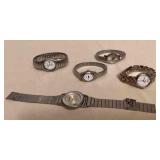 CCS066 Five Women’s Stainless Steel Band Watches