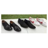 CCS106 Three Pairs Of Men’s Shoes Size 9.5