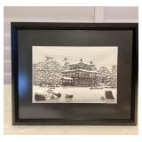 CCS112 Framed Japanese Block Print?