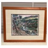 CCS117 Framed Hana, Maui The Seven Pools Picture By Guy Buffet