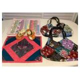 CCS120 Vintage Patchwork Quilt Floor Mats, Bags & House Slippers