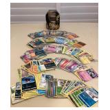 CCS154 Over 500 Pokémon Trading Cards With Storage Tin