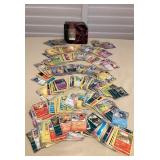 CCS154 Over 500 Pokémon Trading Cards With Storage Tin