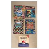 CCS158 Five Various Pokémon Books