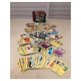 CCS175 Over 600 Pokémon Trading Cards In Storage Tin