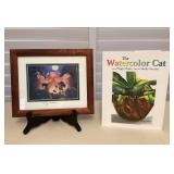 CCS176 Koa Framed Peggy Chun Picture & Book