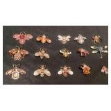 CCS211 Fifteen Beautiful Bug Brooches