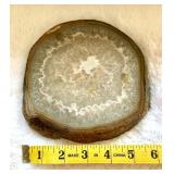 HFF014 Large Agate Crystal Druzy Slice