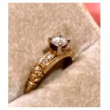HFF058 Diamong Wedding Ring - Size 5.25