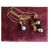 HFF080 Black Pearl Set (green Hue)