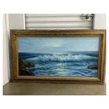 FTH007-Beautiful Ornate Framed Painting 