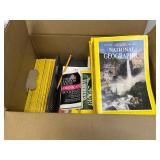 FTH089 National Geographic Magazines & Office Supplies