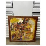 FTH115- Te Quiero Mucho Painting By Shawna Hartnett