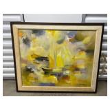 FTH119- Painting On Canvas Silent Harbor By Artist Dietrich