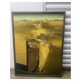 FTH131- Salvador Dali Spain Giclee Print By Machine On Canvas 
