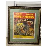 FTH143- Framed 1951 Classic The Aftican Queen Movie Poster 