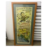 FTH144- 1950 Classic Abbott & Costello Go To Mars Movie Poster