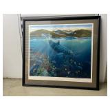 FTH150- Black Box Collotype Print Titled Lahaina Seaflight By Robert Lyn Nelson