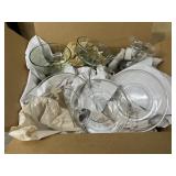 FTH187 Margarita Glasses & Glass Dessert Plates