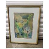 FTH199- Original Watercolor Painting By Ingrid Clairmont 